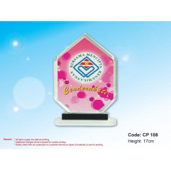 CP 108 Crystal Plaque